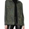 Buy 🔔 Nicole Miller 👩 Womens Camoflauge 🧥 Coat Denim Jacket ⭐