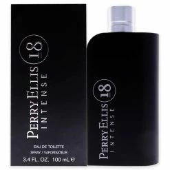 Promo 💯 Perry Ellis 18 Intense by Perry Ellis for Men - 3.4 oz EDT Spray 🌟