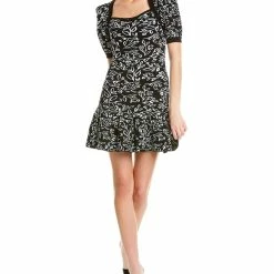 Outlet โญ women Nicole Miller Afternoon Shadows Mini ๐ Dress ๐