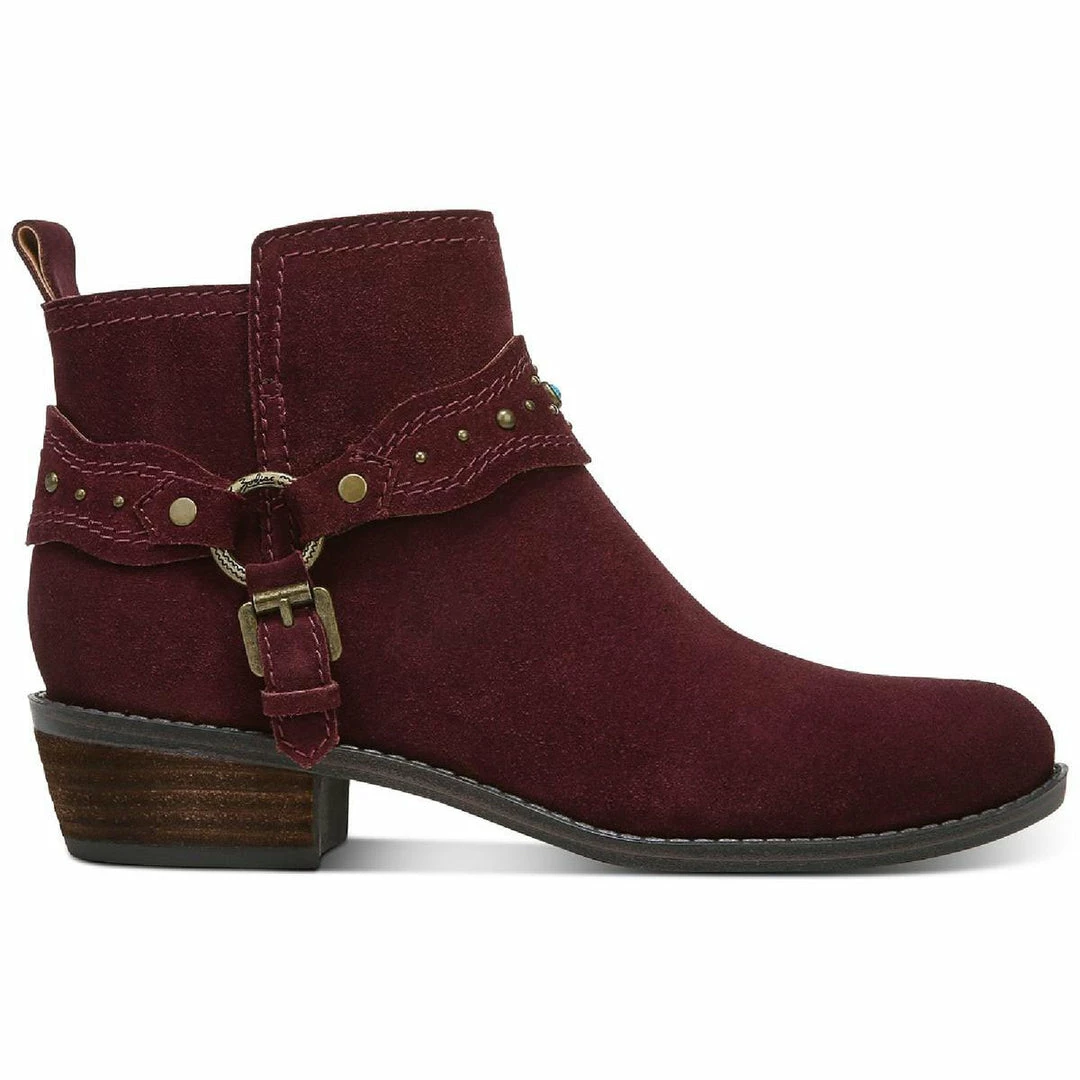 Deals 👏 Zodiac Valera 👩 Womens Suede Ankle Ankle 🥾 Boots ⌛ 4 Deals 👏 Zodiac Valera 👩 Womens Suede Ankle Ankle 🥾 Boots ⌛ - Image 2