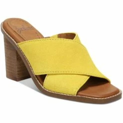 Promo ๐คฉ Zodiac DREE ๐ฉ Womens Criss-Cross Square Toe Block Heel ๐
