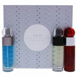 Flash Sale ❤️ 360 by Perry Ellis for Men - 3 Pc Gift Set 1oz 360 EDT Spray, 1oz 360 Red EDT Spray, 1oz Reserve EDT Spray 🧨