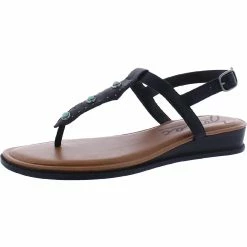 New ✨ Zodiac Gisella 👩 Womens Embellished Slingback Wedge 🩴 Sandals 🔥