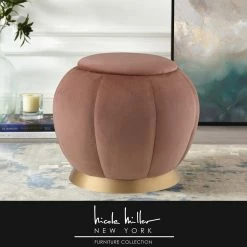 Wholesale 🎁 Nicole Miller Alfie Ottoman 🧨