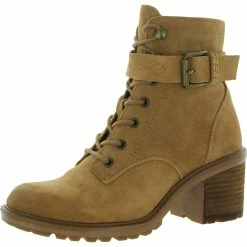 Promo 👏 Zodiac Gemma 👩 Womens suede Block Heel Ankle 🥾 Boots 😀