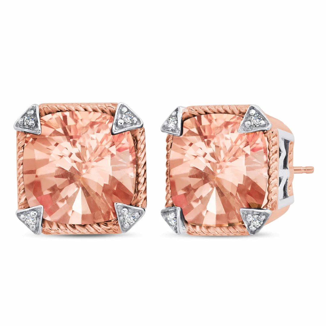 Budget ๐ Nicole Miller ๐ฉ women Two Tone Sterling Silver with 8mm Cushion Cut Gemstone Stud Earrings ๐ 10 Budget ๐ Nicole Miller ๐ฉ women Two Tone Sterling Silver with 8mm Cushion Cut Gemstone Stud Earrings ๐ - Image 8