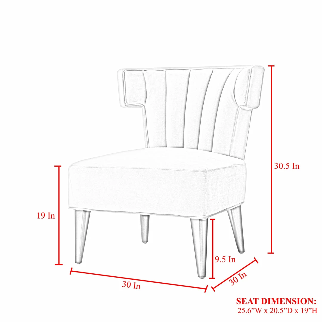 New โค๏ธ Nicole Miller Satang Accent Chair ๐ 8 New โค๏ธ Nicole Miller Satang Accent Chair ๐ - Image 6
