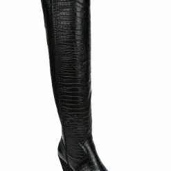 New 🤩 Zodiac Rory 👩 Womens Faux Leather Snake Print Knee-High 🥾 Boots 👏