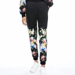 Hot Sale ๐คฉ Nicole Miller ๐ฉ women Still Life Pant in Black Multi ๐